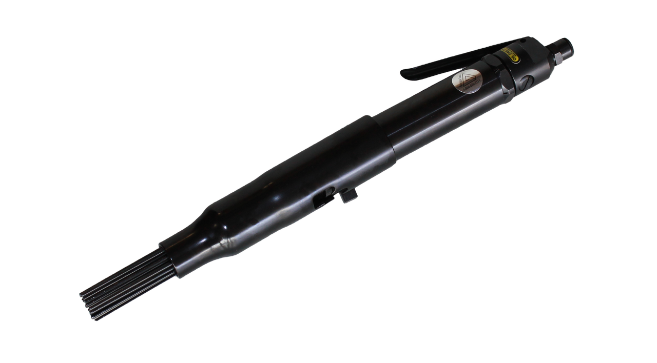 Heavy Duty Straight 3mm Air Powered Needle Scaler without Dust Collection Shroud