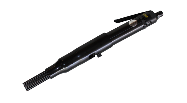 Aargo Heavy Duty Straight 3mm Air Powered Needle Scaler Kit without Dust Collection Shroud - 904005