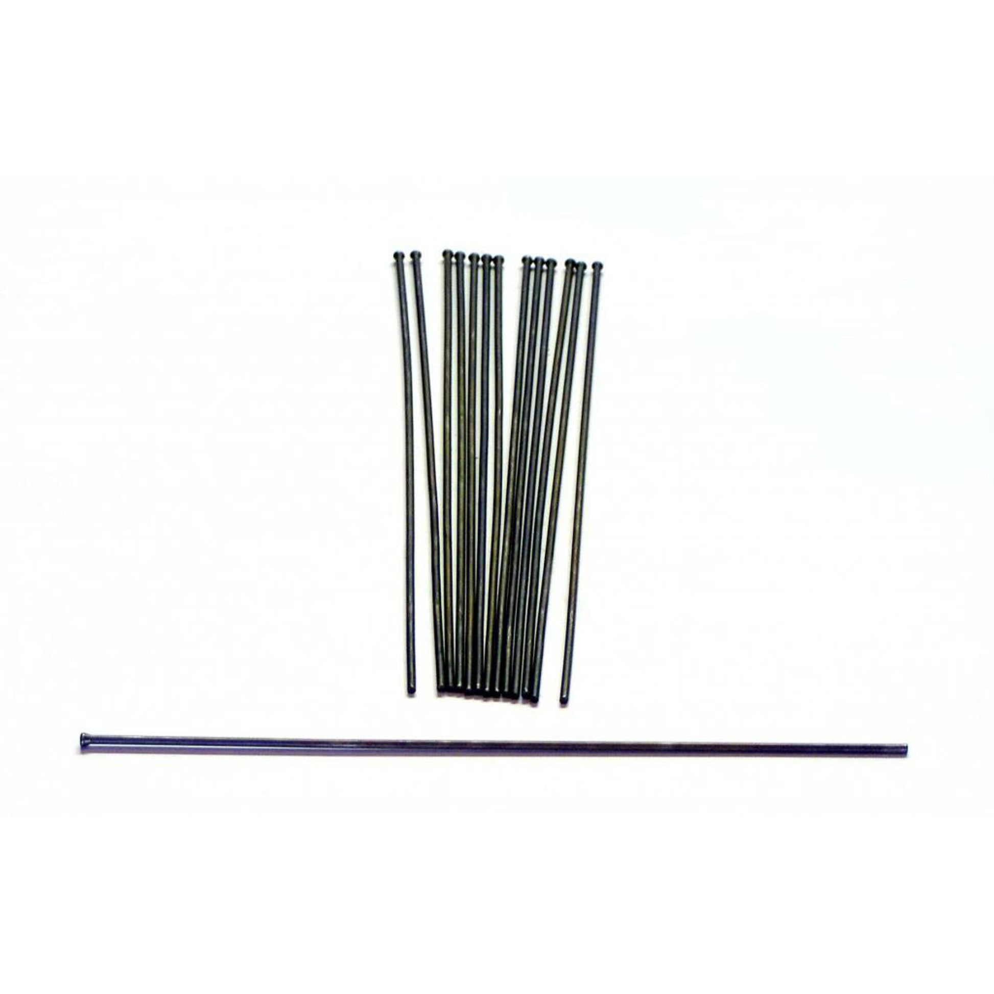 Heavy Duty 2mm x 7 inch Flat Tip Needles - pack of 53