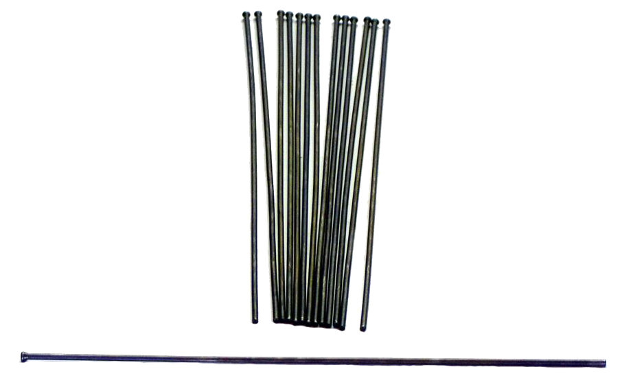 Heavy Duty 3mm x 7 inch Flat Tip Needles - pack of 23
