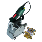 Heavy Duty 2 1/4 inch Rotopeen Electric Shrouded Power Tool Kit With C Flap Assembly