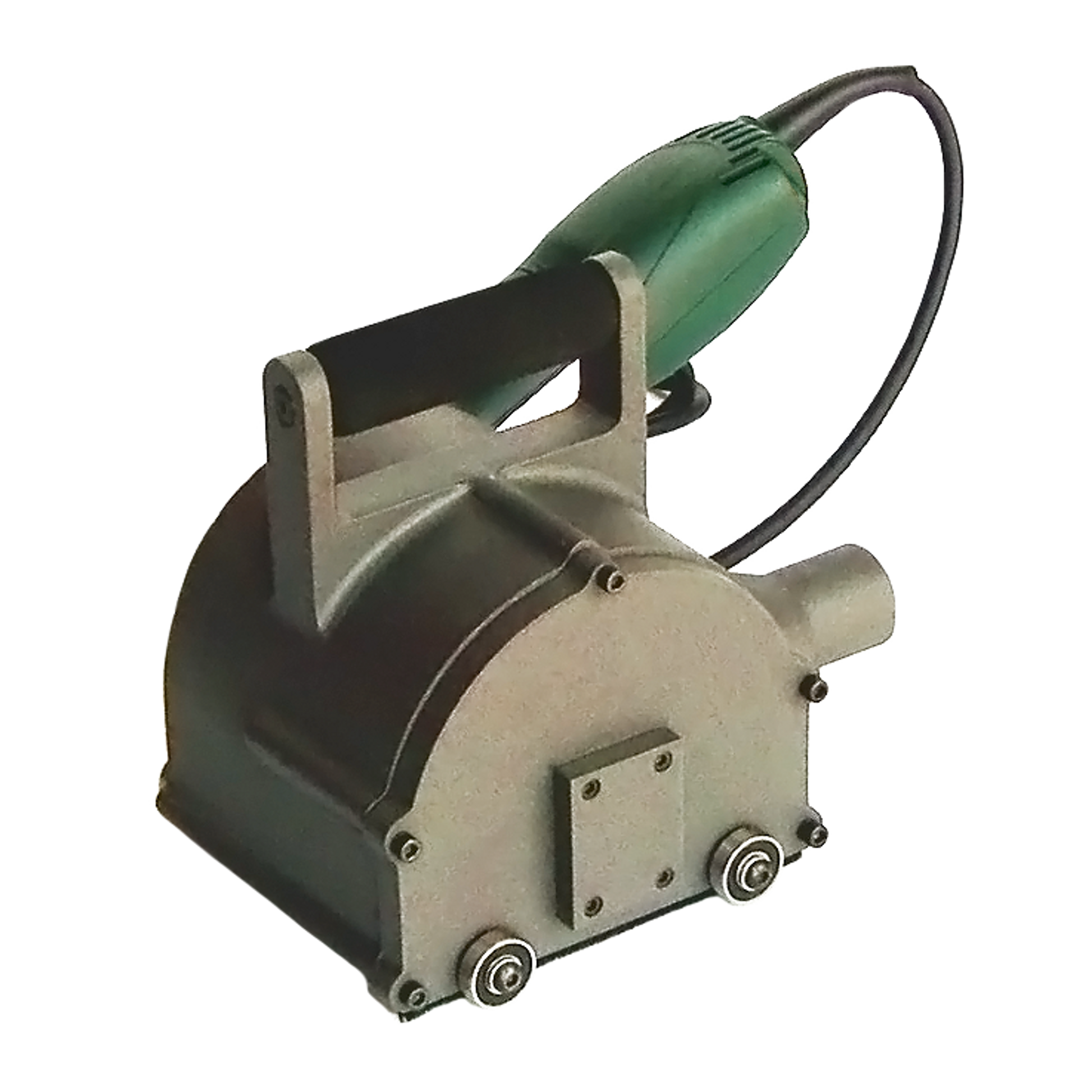 Heavy Duty 4 inch Rotopeen Electric Shrouded Power Tool (without Hub Assembly not for use with cutter hub assembly)