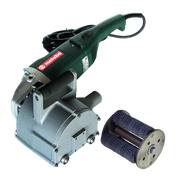 Heavy Duty 4 inch Rotopeen Electric Shrouded Power Tool Kit With Cutter Hub Assembly (Large 15 AMP Motor)