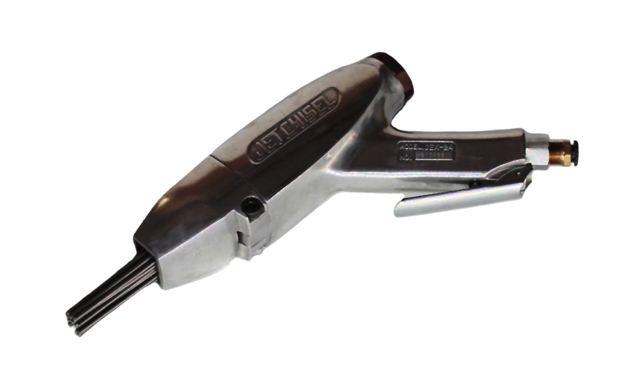 Heavy Duty 3mm Pistol Grip Air Powered Needle Gun (without Dust collector Shroud)
