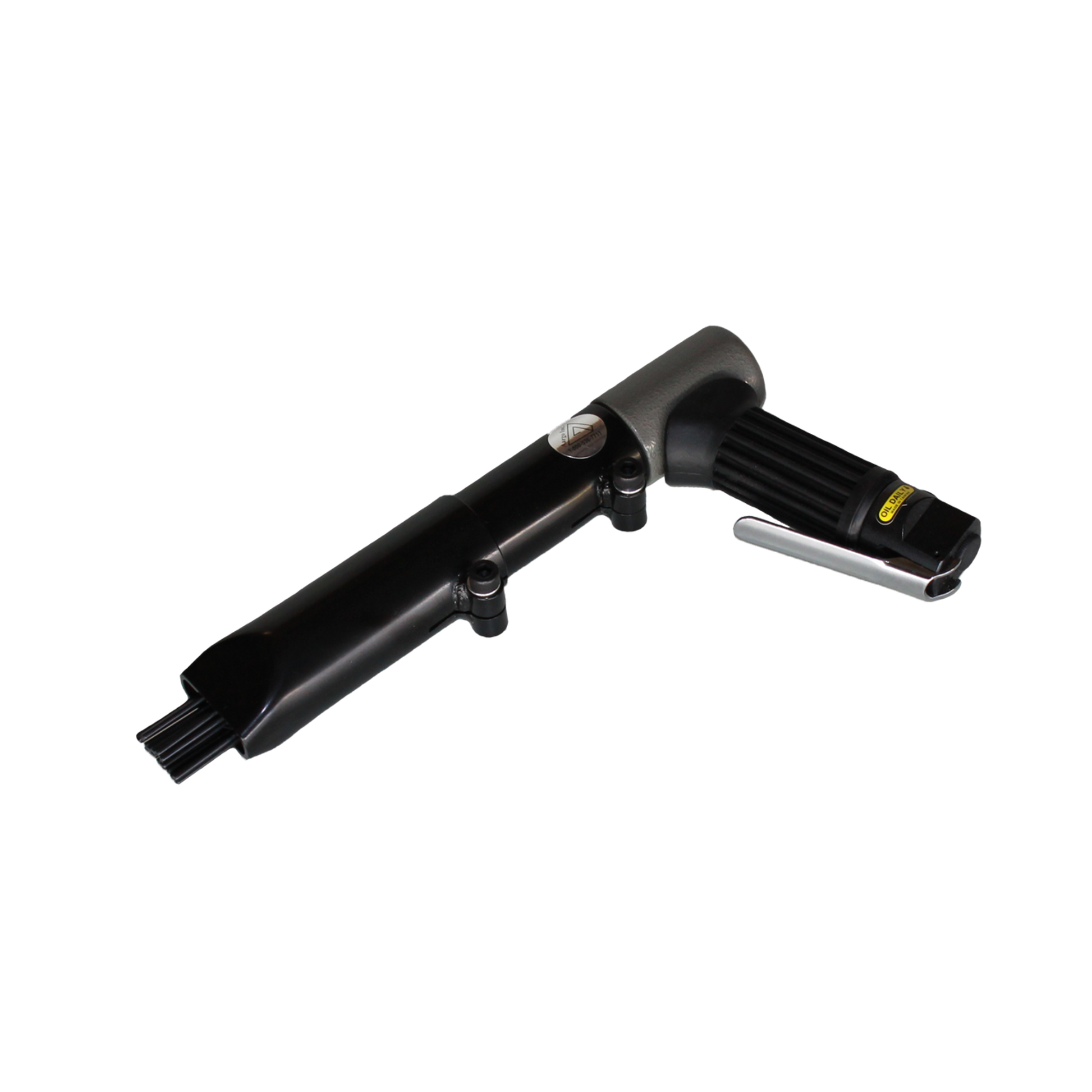 Heavy Duty Medium Size 3mm Pistol Grip Air Powered Needle Gun (without Dust collector Shroud)