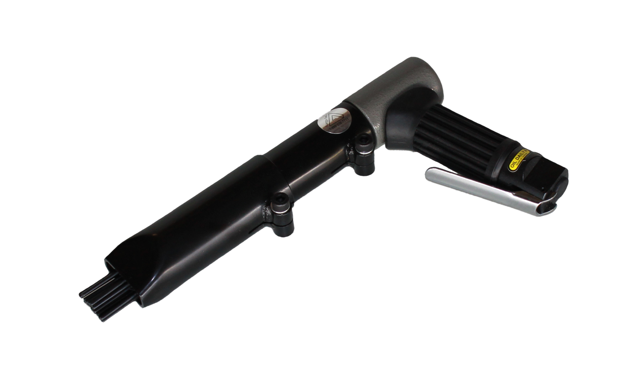 Heavy Duty Medium Size 3mm Pistol Grip Air Powered Needle Gun (without Dust collector Shroud)