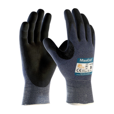PIP ATG Seamless Knit Engineered Yarn Glove with Premium Nitrile Coated MicroFoam Grip on Palm & Fingers - 44-3745 - 12/Pair