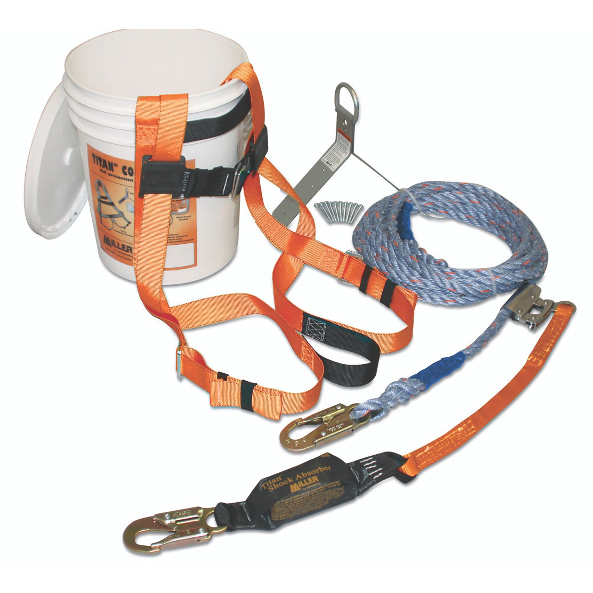 Miller Titan II B-Compliant Roof Kit w/ 50' Lifeline - TRK2000-Z7/50FT