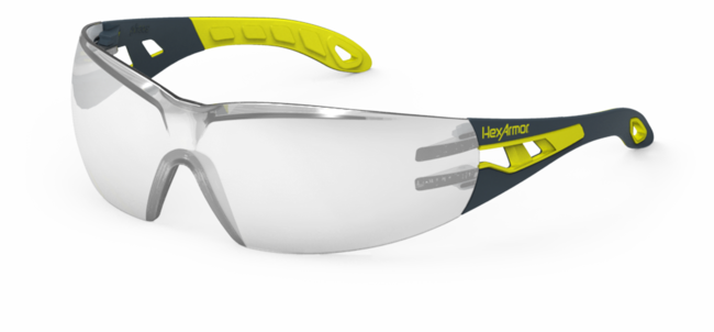 HexArmor MX200s Anti-Fog Inside Silver Mirror Safety Eyewear - 12/Pair