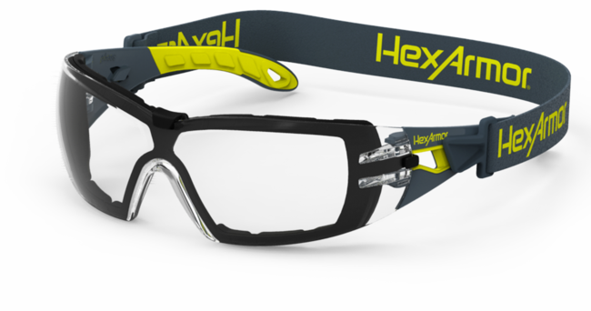 HexArmor MX200g TruShield S Clear Safety Goggles - 12/Pair