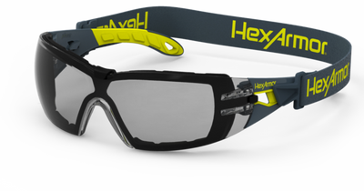 HexArmor MX200g TruShield S Gray Safety Goggles - 11-12003-04 - Box/12 Pair