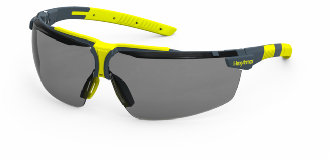 HexArmor VS300 TruShield Gray Safety Eyewear - 12/Pair