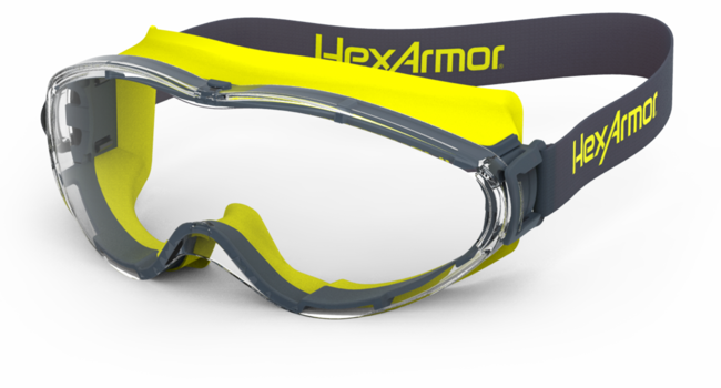 HexArmor LT300 TruShield Clear Safety Goggles - 4/Pair