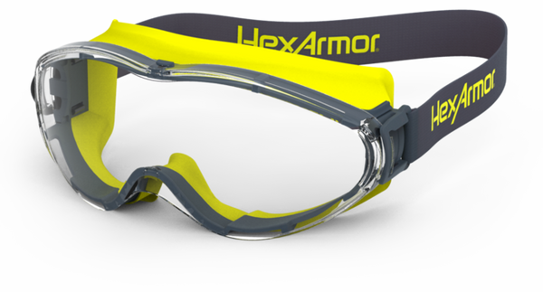 HexArmor LT300 TruShield S Clear Safety Goggles - 12-10002-04 - Case/4 Pair