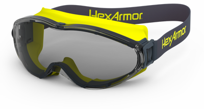 HexArmor LT300 TruShield Gray Safety Goggles - 12-10003-02 - Case/4 Pair