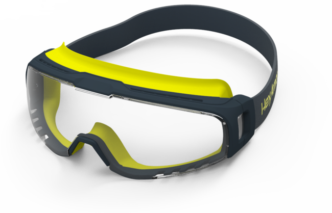 HexArmor VS350 TruShield S Clear Safety Goggles - 5/Pair