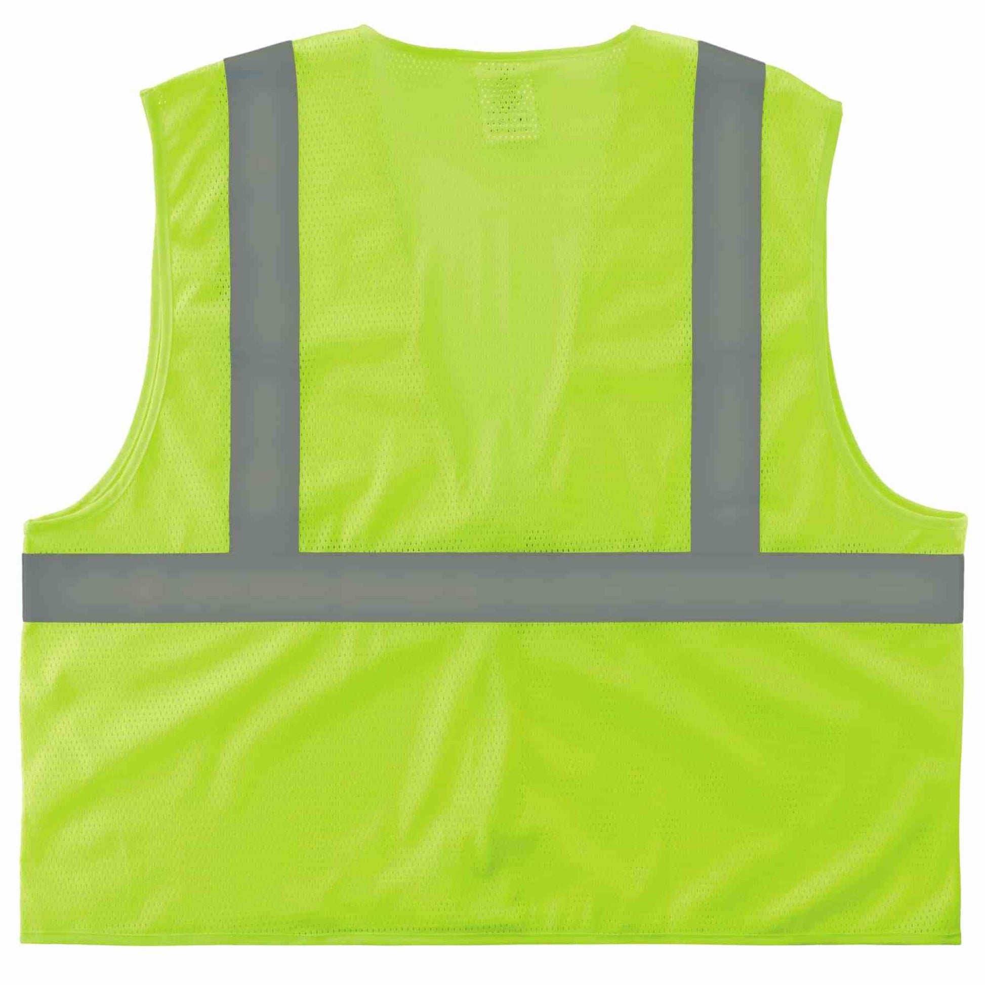 Ergodyne GloWear 8205HL Mesh Hi-Vis Safety Vest - Type R, Class 2, Hook + Loop, No Pockets - Lime