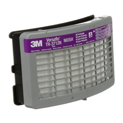 3M Versaflo HEPA Cartridge TR-3712N for TR-300/TR-300N+ PAPR 5/case