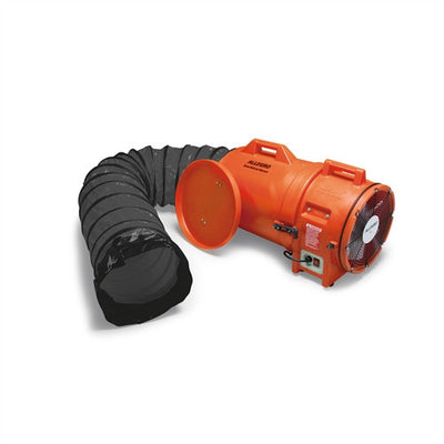 Allegro 12" Plastic Explosion-Proof COM-PAX-IAL Blower w/ Canister & 25' Ducting - 9548-25