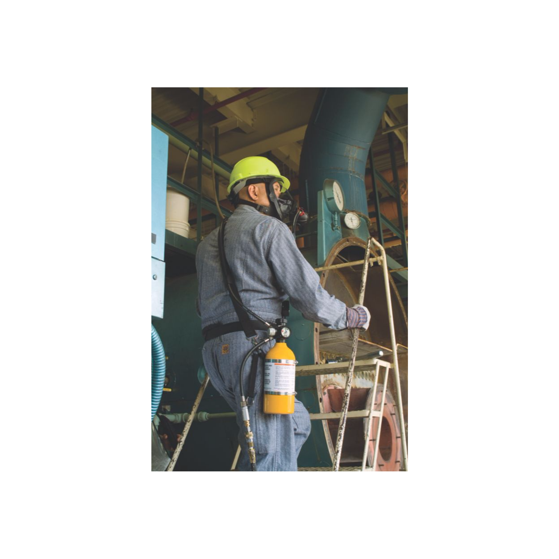 MSA PremAire Cadet Combination Supplied-Air Respirator with Escape Cylinder Kits
