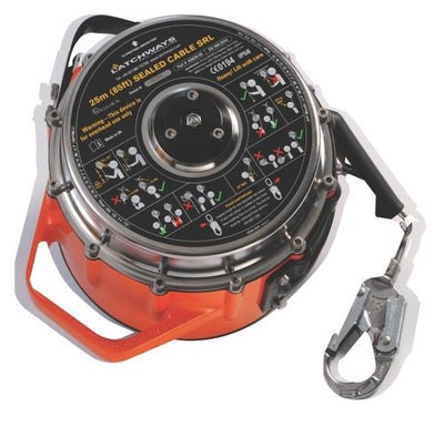 MSA 85 ft. Latchways Sealed Self-Retracting Lanyard - 62826-00US