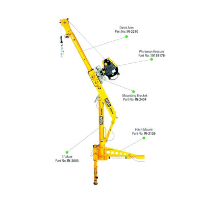 Without Workman 65' Winch - 10147301 - Workman Winch