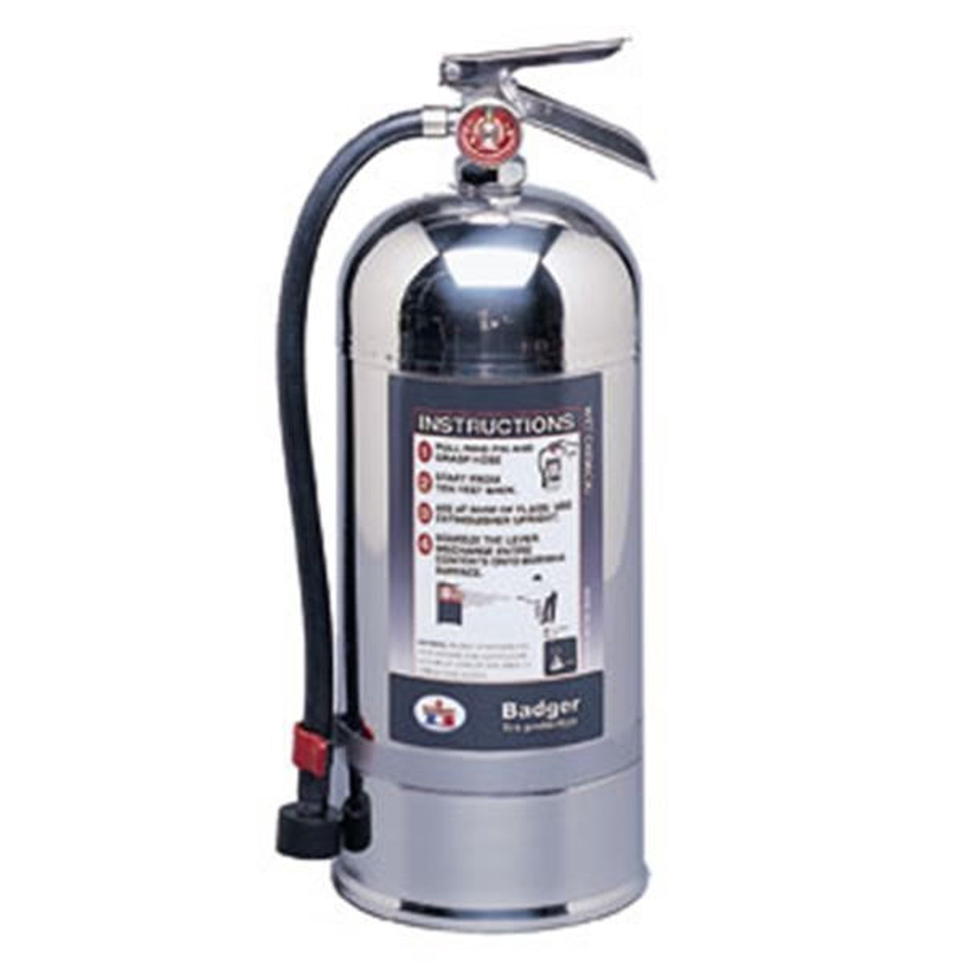 Badger Extra 6 L Wet Chemical Fire Extinguisher w/ Wall Hook - 25064