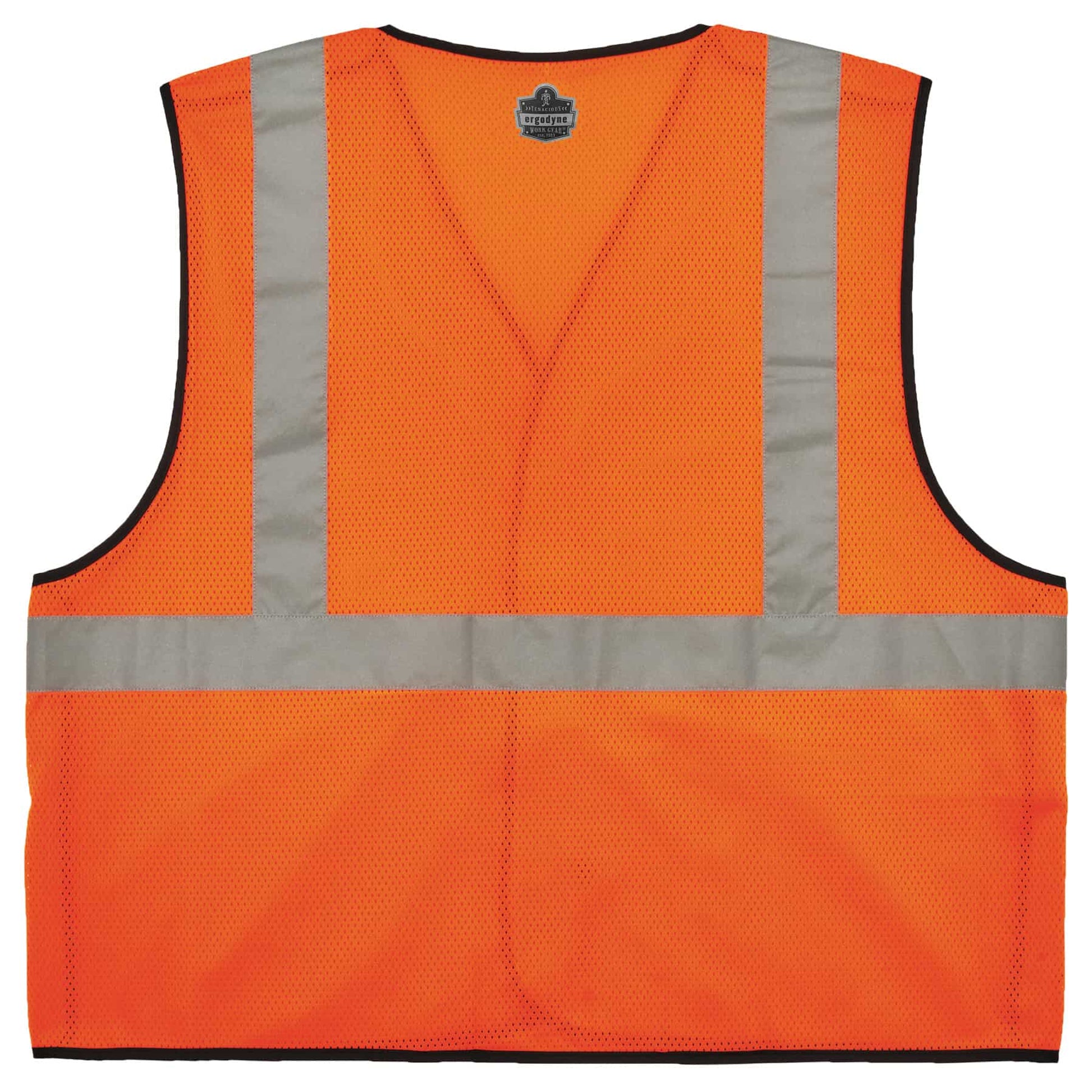 Ergodyne GloWear 8216BA Breakaway Mesh Hi-Vis Safety Vest - Type R, Class 2, ID Badge Holder - Orange