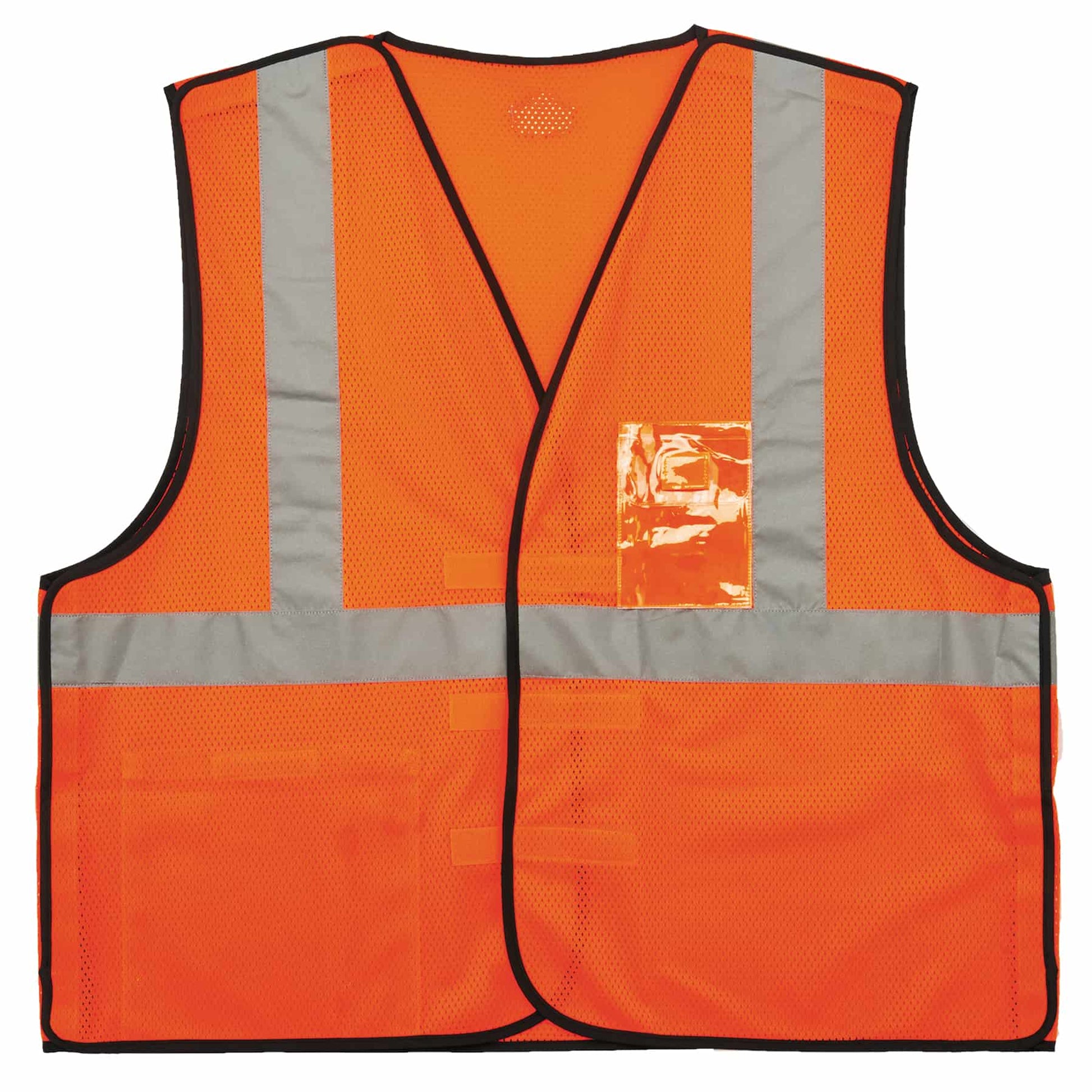 Ergodyne GloWear 8216BA Breakaway Mesh Hi-Vis Safety Vest - Type R, Class 2, ID Badge Holder - Orange