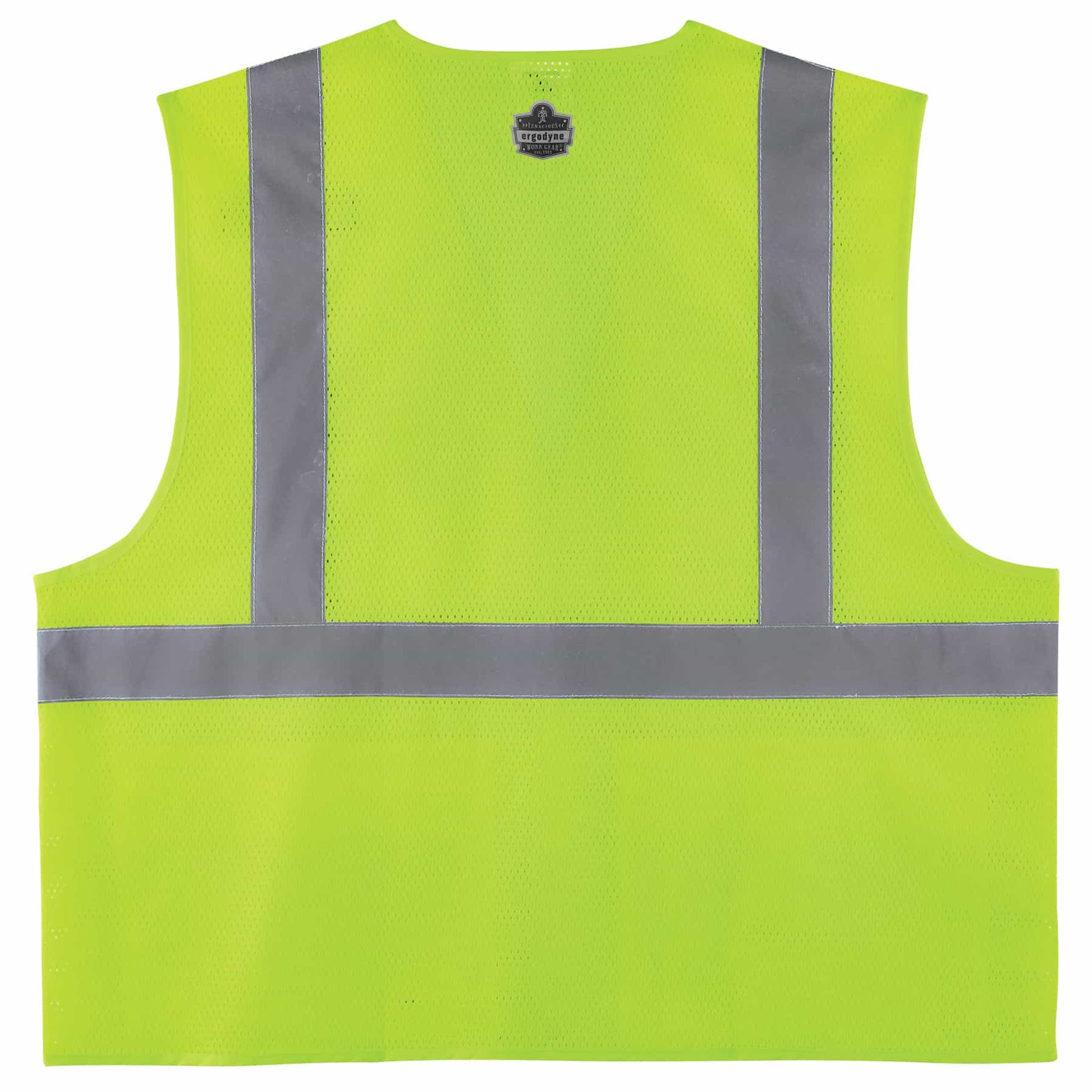 Ergodyne GloWear 8220HL Mesh Hi-Vis Safety Vest - Type R, Class 2, Hook & Loop, Standard - Lime