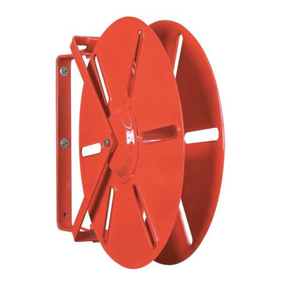 FireTech Heavy-Duty Hose Reel (For 1 1/2" Rack 150', SJ 100', & DJ 75' Hose), 30"L x 25"H x 5 3/4"W, Red, 1/Each - HDR25