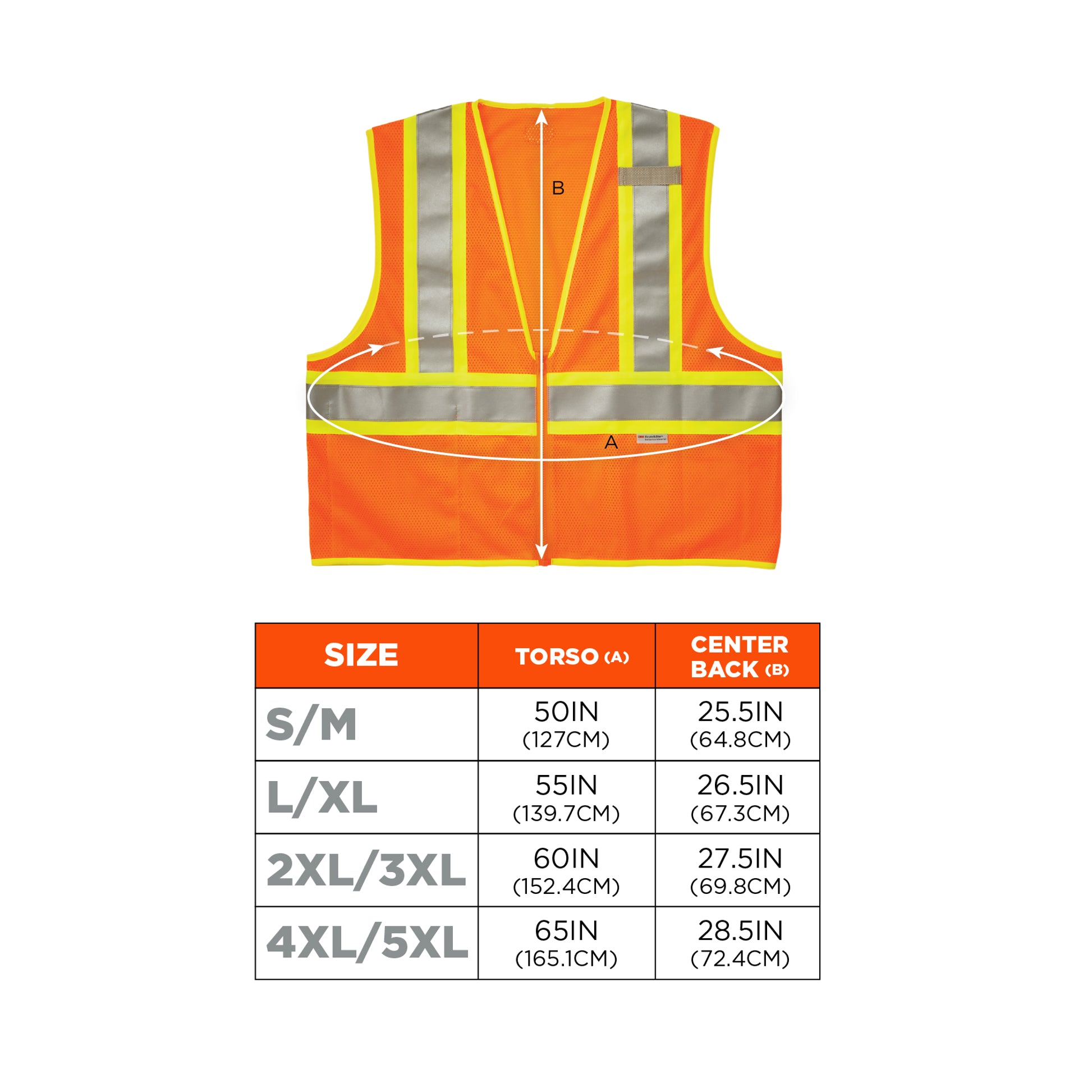 Ergodyne GloWear 8230Z Two-Tone Mesh Hi-Vis Safety Vest - Type R, Class 2, Zipper - Orange