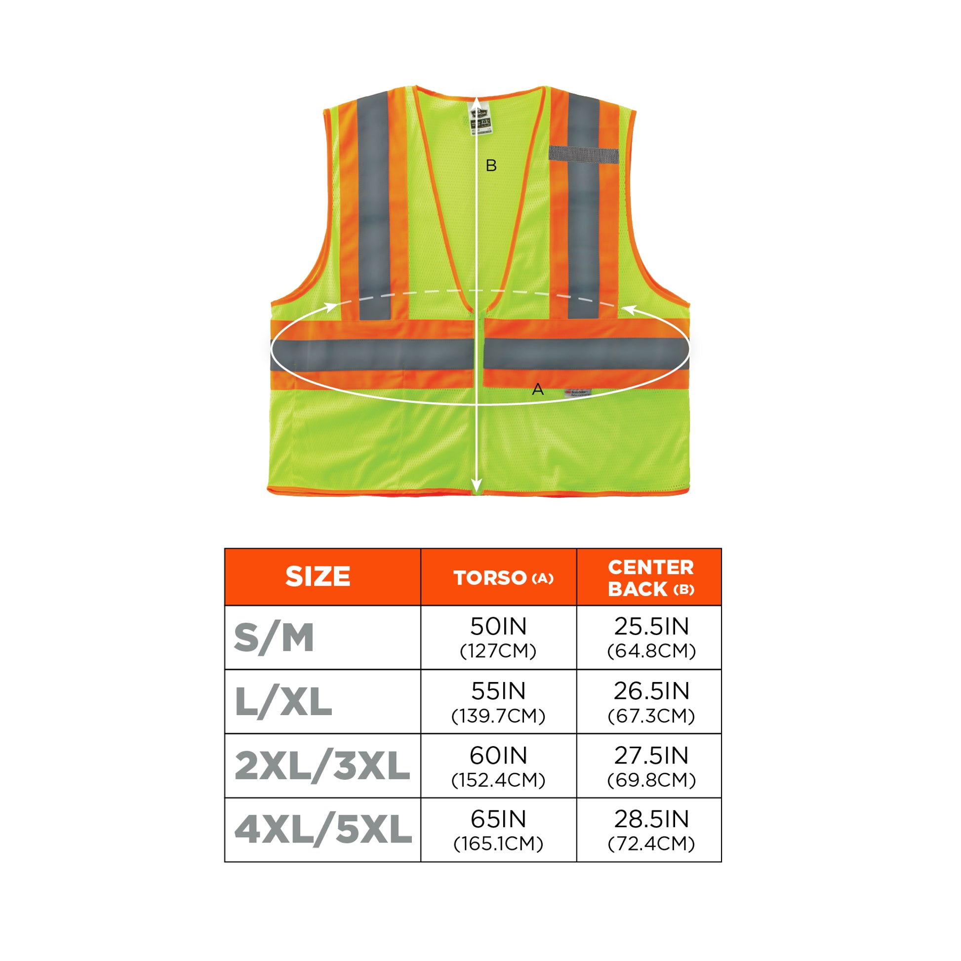 Ergodyne GloWear 8230Z Two-Tone Mesh Hi-Vis Safety Vest - Type R, Class 2, Zipper - Lime