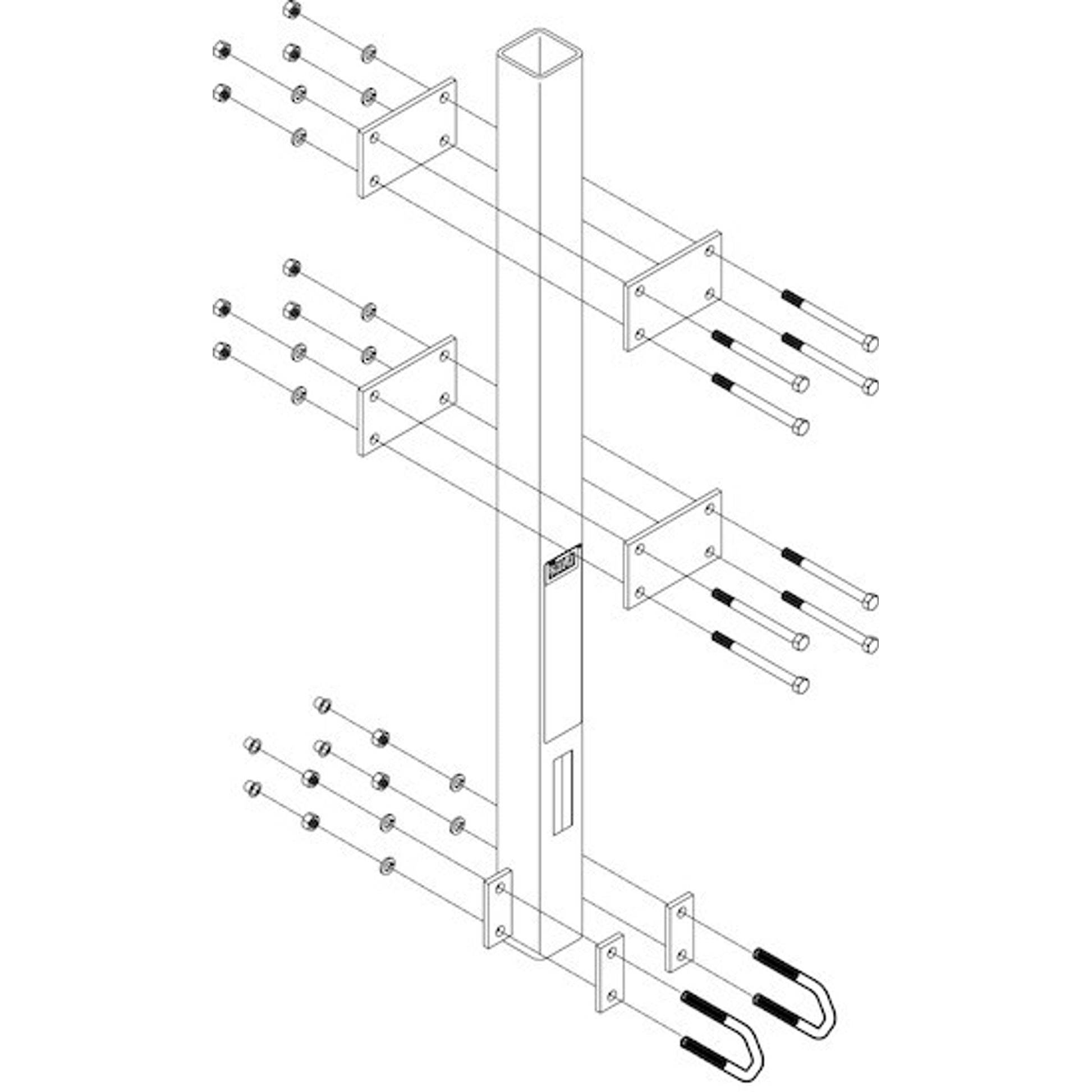 Lad-Saf Bottom Bracket for 6116038 and 6116026