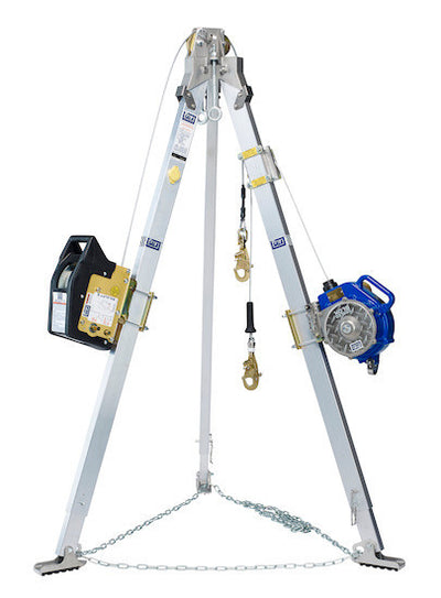3M DBI-SALA Advanced 9 ft Tripod - Salalift II 60ft Winch and 50 ft Sealed - Blok 3 - Way SRL - 8301044