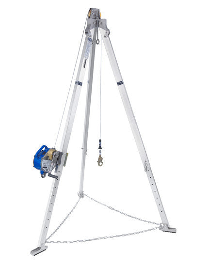 3M DBI-SALA Advanced 9 ftAluminum Tripod with Sealed - Blok 50 ft 3 - Way SRL - 8301036