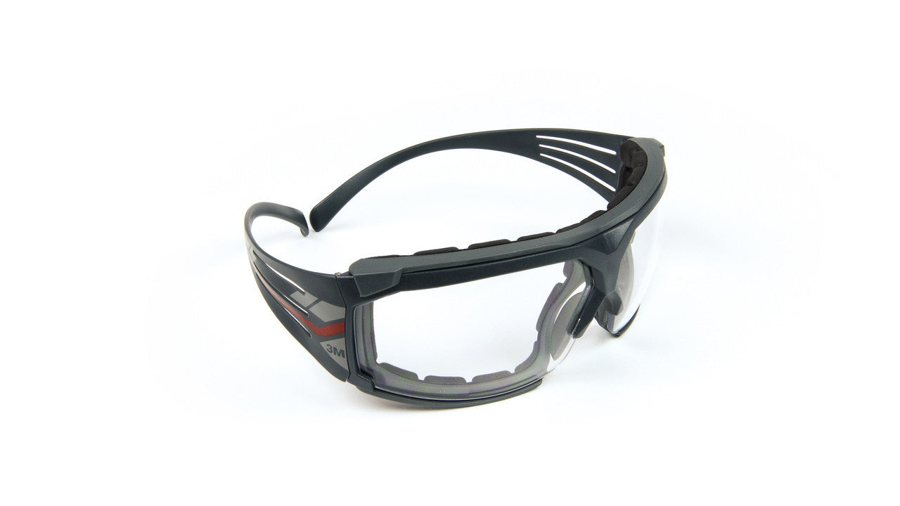 3M SecureFit  SF601SGAF-FM Foam clear Scotchgard Anti-fog lens 20 ea/case