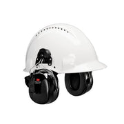3M PELTOR WorkTunes Pro AM/FM Radio Headset Black Hardhat Attached HRXS221P3E-NA
