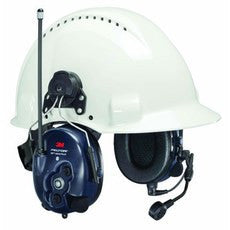 3M PELTOR WS LiteCom PRO III - Hard Hat Attached - MT73H7P3E4D10-NA