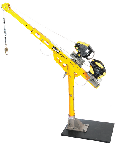 Xtirpa 30"-48" Reach Adapter Base Complete Confined Space Entry System w/ MSA Workman 50' SRL