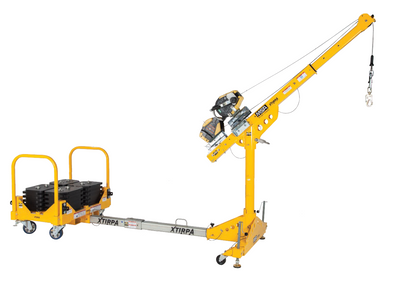 Xtirpa Counter Weighted Complete Confined Space Entry System w/ MSA Workman 50' SRL