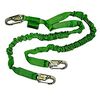 Miller 6 ft. Manyard II Double Leg Lanyard w/3 Locking Snap Hooks - 232M/6FTGN