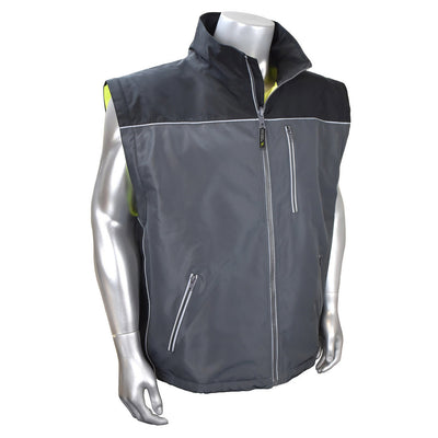 Radians Two-Tone Reversible Windbreaker w/Zip-Off Sleeves - SJ07-3ZDS
