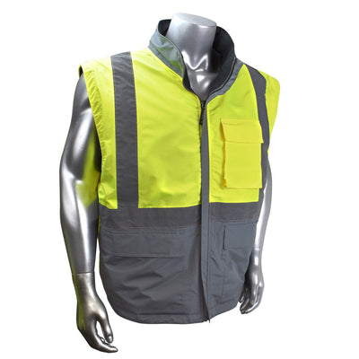 Radians Two-Tone Reversible Windbreaker w/Zip-Off Sleeves - SJ07-3ZDS