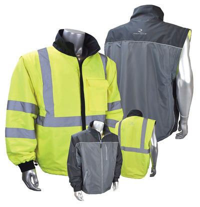 Radians Reversible Windbreaker w/Zip-Off Sleeves - SJ07-3ZGS
