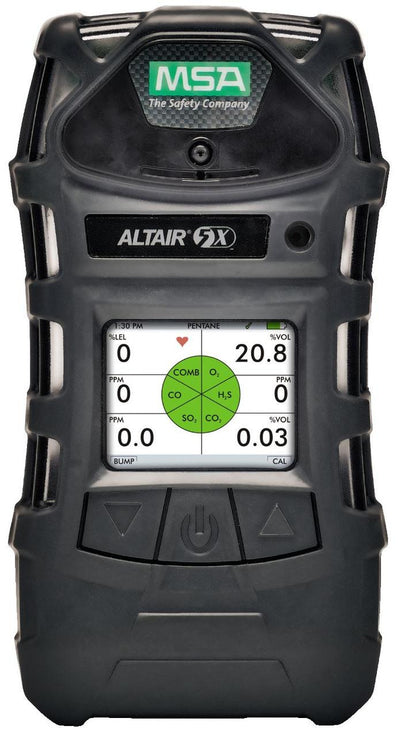 MSA ALTAIR 5X 10116929 Multigas Detector Color Display & Probe Kit [LEL, O2, CO, H2S, SO2]
