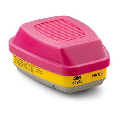 3M 60923 Organic Vapor/Acid Gas P100 Filter - Pair