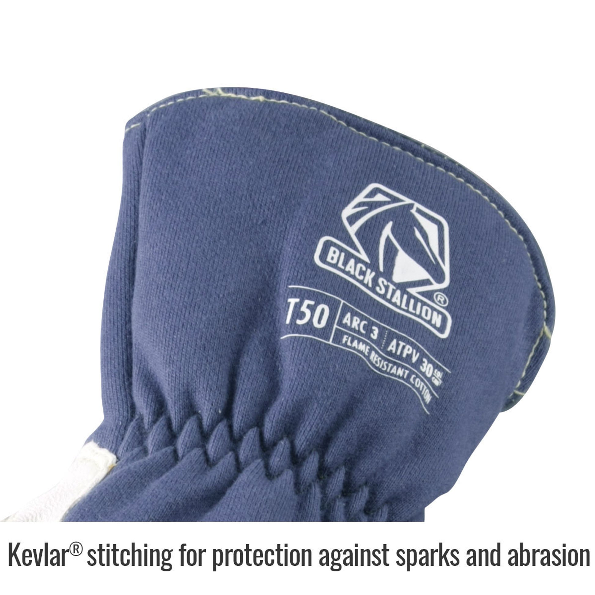 Premium Grain Goatskin & FR Cotton TIG Welding Glove