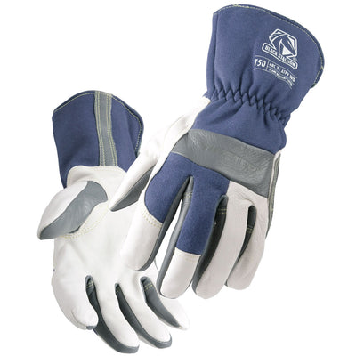 Premium Grain Goatskin & FR Cotton TIG Welding Glove