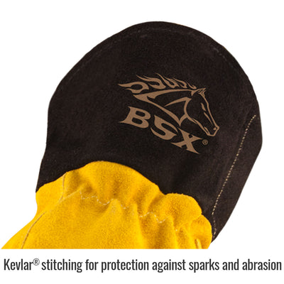 BSX Grain Kidskin & Cowhide TIG Welding Glove - BT88